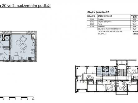 2ckatalog.jpg | Pronájem bytu, 2+kk, 43 m²