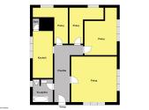 Pronájem bytu, 2+1, 76 m²