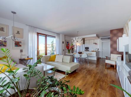 Obývák 43m2! | Prodej bytu, 2+kk, 104 m²