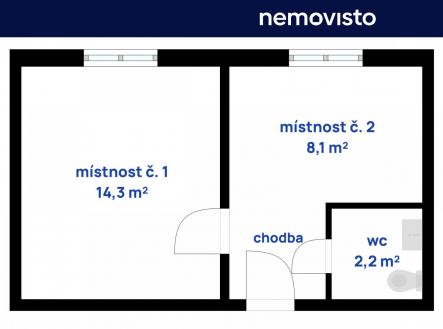 Půdorys.jpeg | Prodej - obchodní prostor, 28 m²