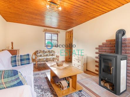 Obytná část v přízemí | Pronájem - chata/rekreační objekt, 44 m²
