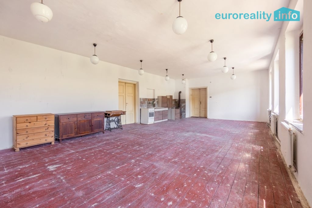 obývací pokoj v patře