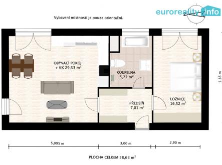 pudorys-2d-2.png | Prodej bytu, 2+kk, 60 m²