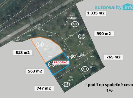 Prodej - pozemek pro bydlení, 818 m²