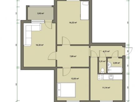 rotava-686.jpeg | Prodej bytu, 3+1, 80 m²