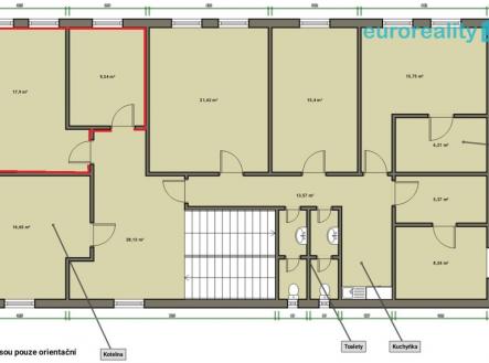 pudorys-pronajem-kancelare.jpeg | Pronájem - kanceláře, 27 m²