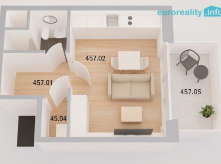 copilot-image-1764023367399.jpeg | Pronájem bytu, 1+kk, 34 m²