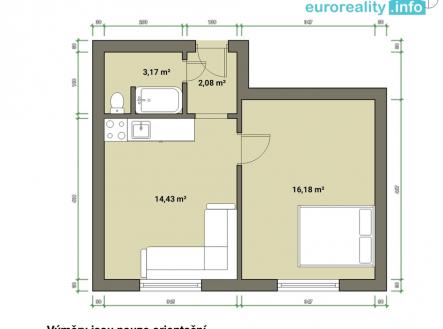 pudorys.jpg | Prodej bytu, 1+1, 36 m²
