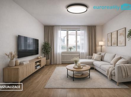 vizualizace-obyvak.jpg | Prodej bytu, 1+1, 36 m²