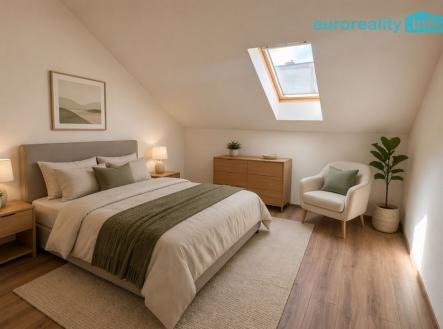 vizualizace | Pronájem bytu, 1+1, 40 m²