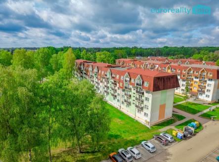pohled na dům | Prodej bytu, 1+1, 36 m²