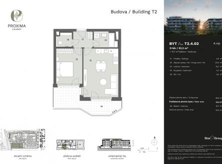 Prodej bytu, 2+kk, 52 m²