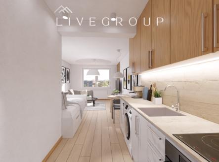 Pronájem bytu, 1+kk, 29 m² obrázek