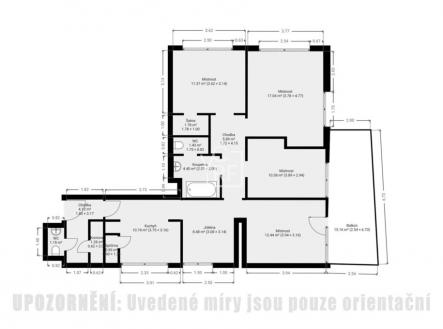 pudorys.jpg | Prodej bytu, 4+1, 93 m²