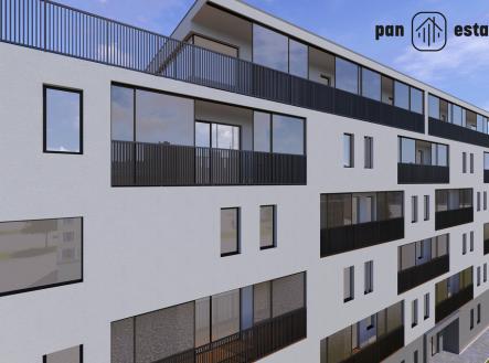 vizualizace podoby objektu | Prodej - nájemní dům, 1 300 m²