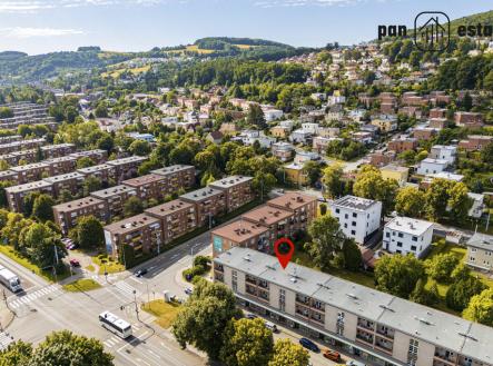 umístění bytu | Prodej bytu, 1+1, 47 m²