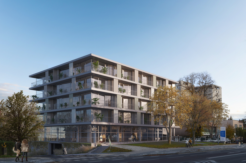 Pohled na bytový dům Ardea