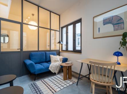 Byt 2+kk v Holešovicích plně vybavený a funkční | Pronájem bytu, 2+kk, 25 m²