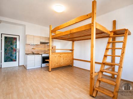 Byt 1+kk u metra Pražského povstání | Pronájem bytu, 1+1, 30 m²