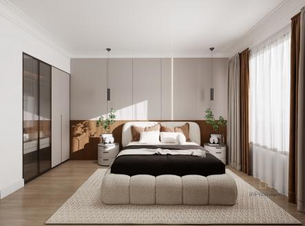 Vizualizace interiéru | Prodej bytu, 3+kk, 91 m²