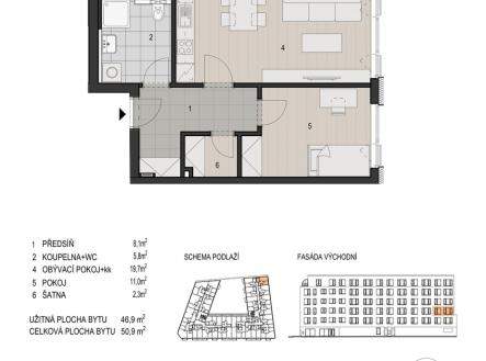 3.04.jpeg | Prodej bytu, 2+kk, 53 m²