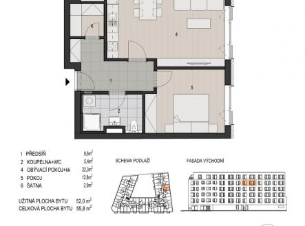5.06.jpg | Prodej bytu, 2+kk, 58 m²