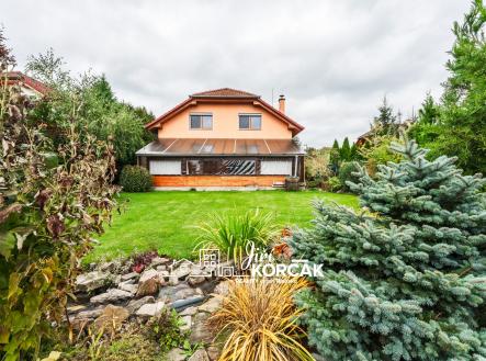 Heršpice pohled ze zahrady (3) | Prodej - dům/vila, 240 m²
