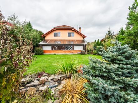 Heršpice pohled ze zahrady (3) | Prodej - dům/vila, 240 m²