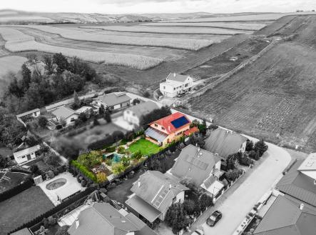 Heršpice letecký snímek (1) | Prodej - dům/vila, 240 m²