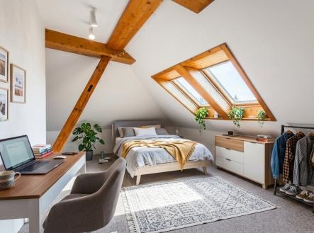 Studenský pokoj vizualizace | Prodej bytu, 3+1, 102 m²