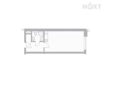 Pronájem bytu, 1+kk, 33 m²