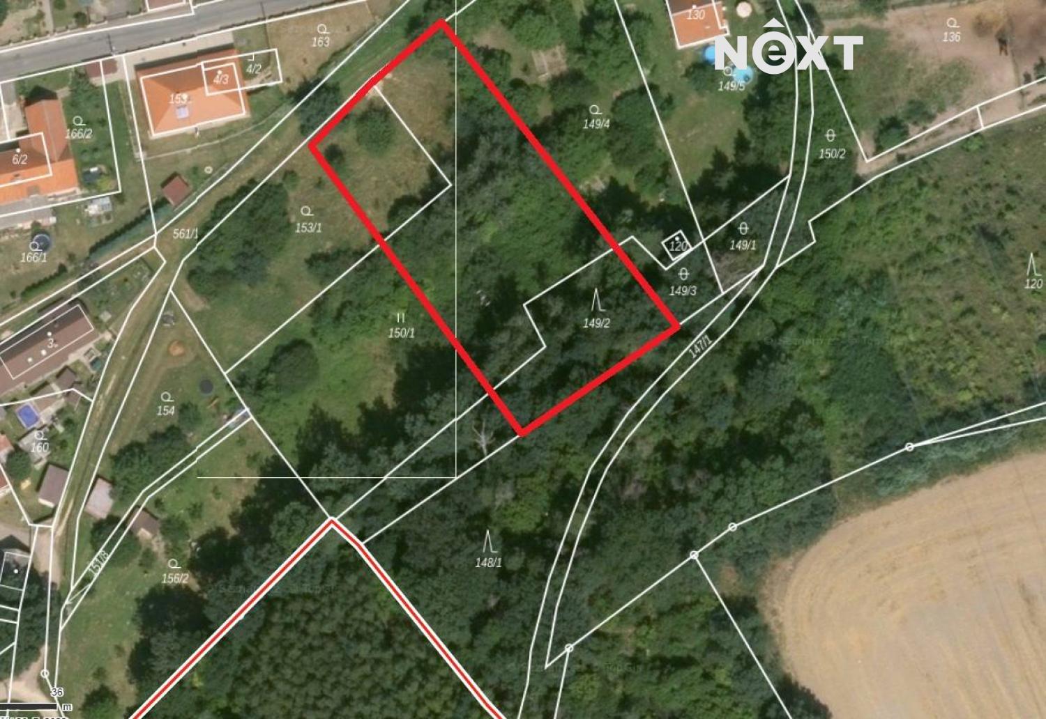 Prodej pozemek Bydlení, 2465㎡