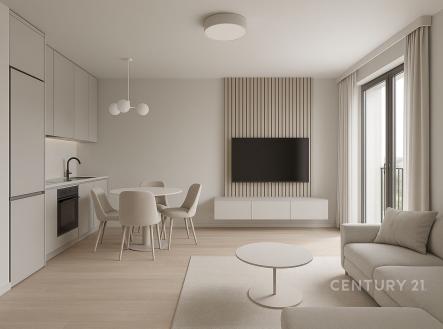 vizualizace  | Prodej bytu, 2+kk, 62 m²