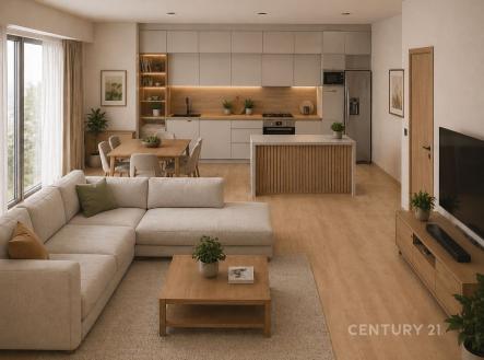vizualizace | Prodej bytu, 3+kk, 106 m²