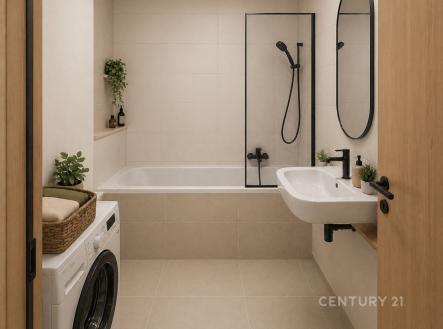 vizualizace | Prodej bytu, 3+kk, 106 m²