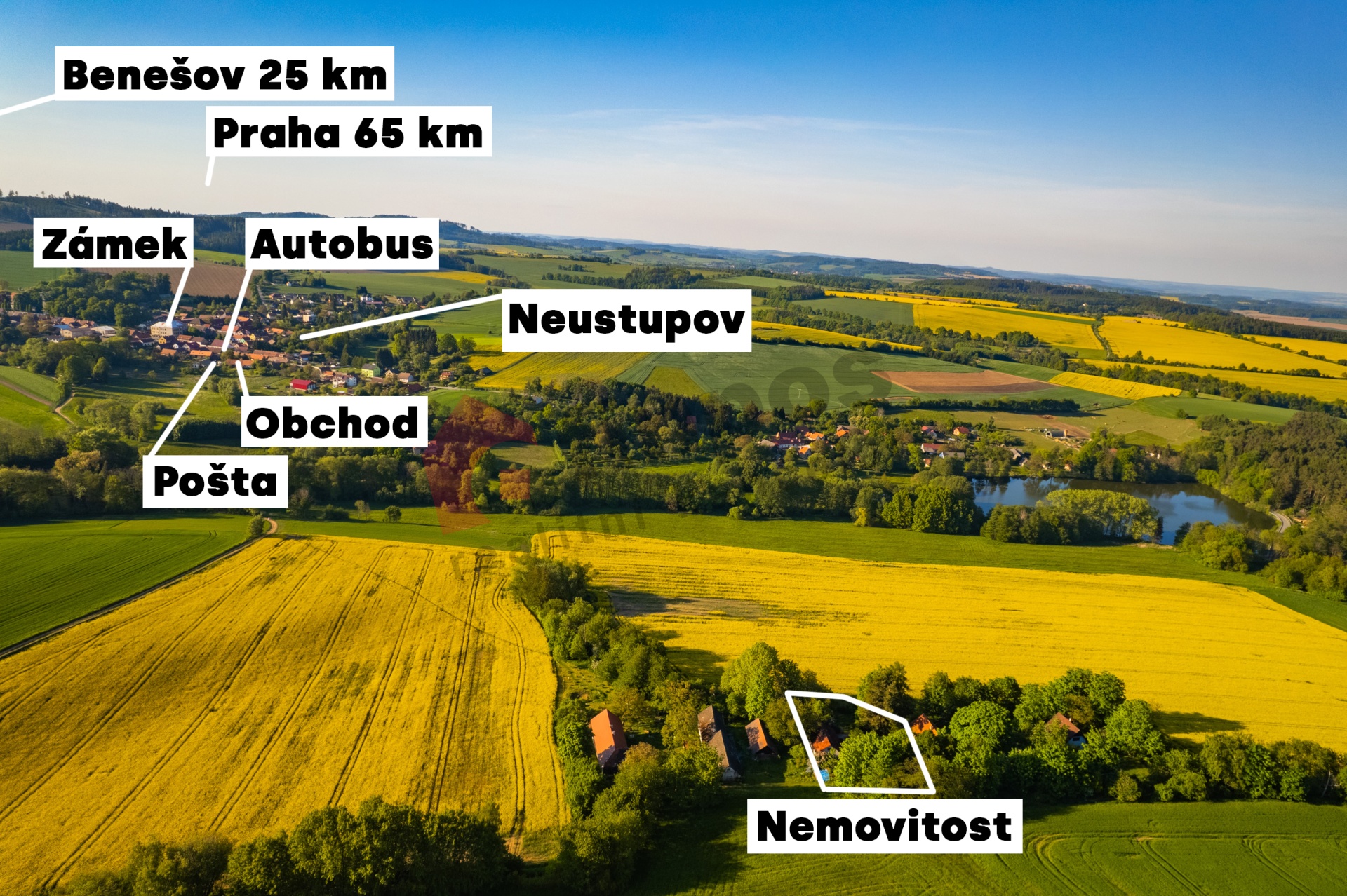 Prodej chalupy Neustupov - Vrchy, 102m2.