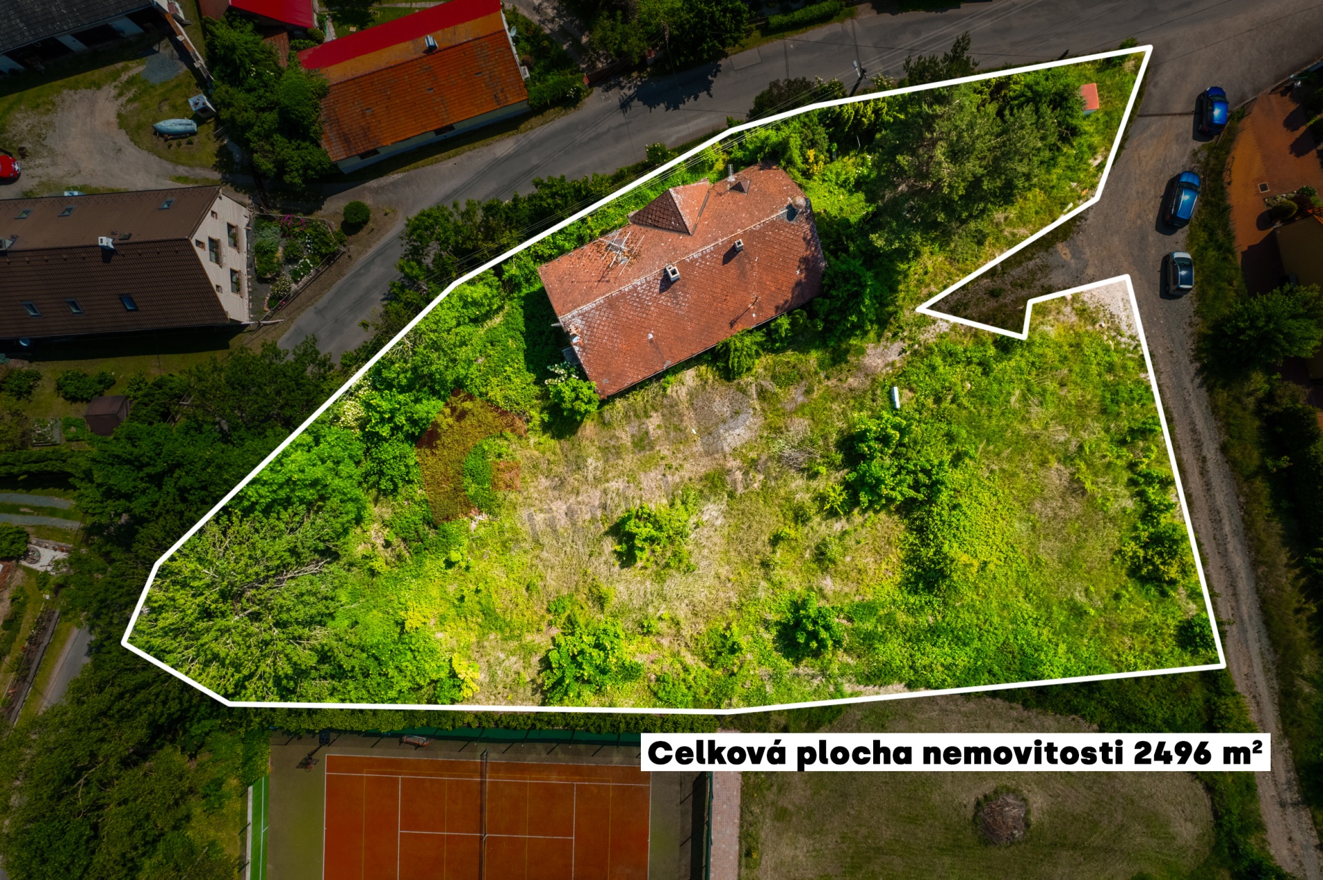 Prodej developerského projektu na 8 bytových jednotek Nesvačily u Bystřice okres Benešov