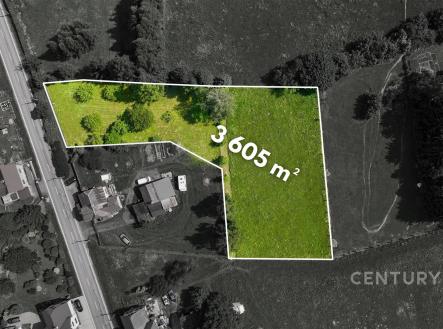 . | Prodej - pozemek pro bydlení, 3 605 m²