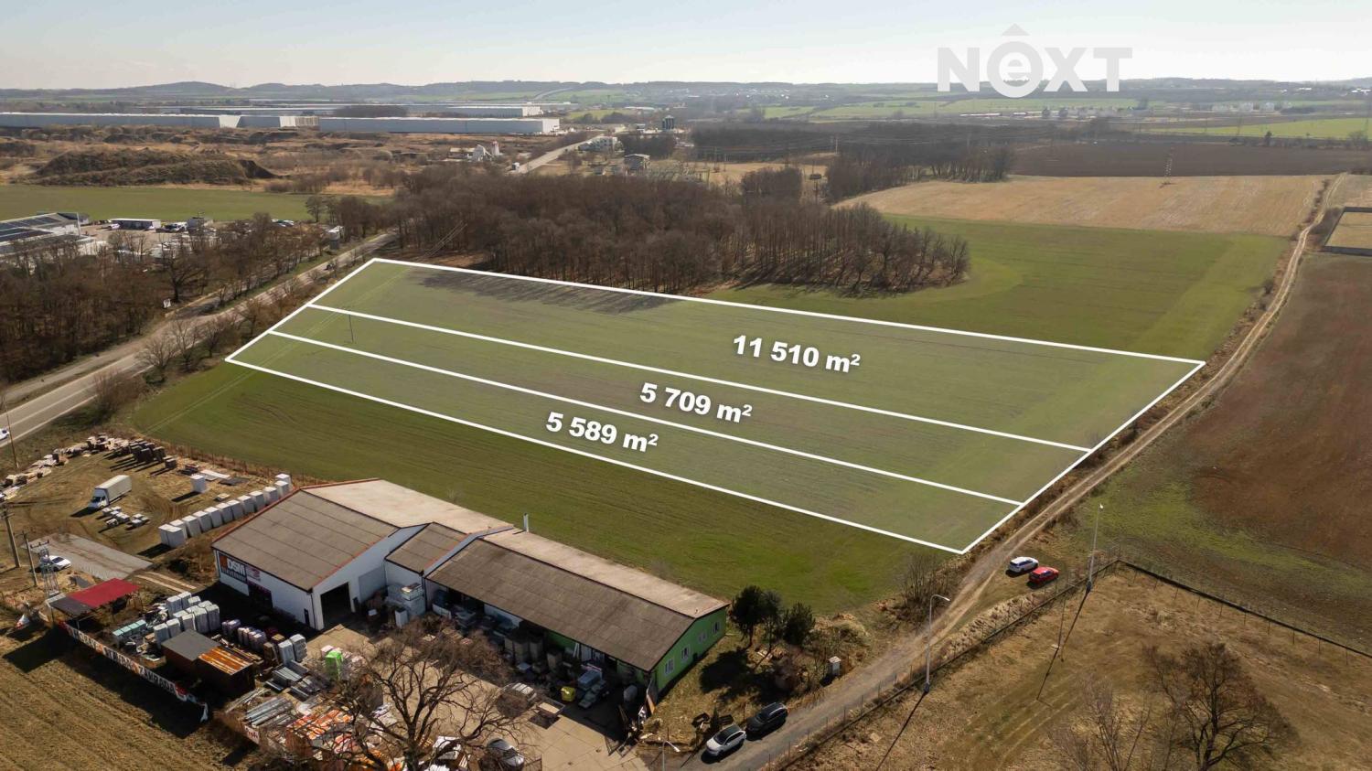 Prodej pozemek Komerční, 22806㎡