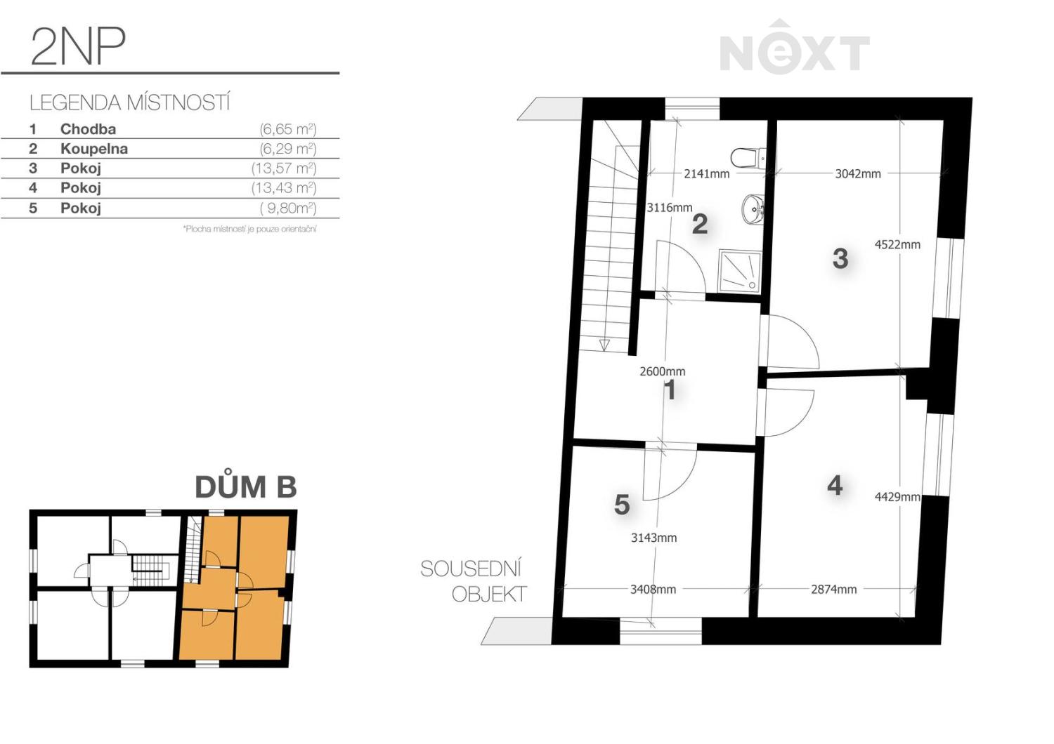 Prodej Rodinný dům, 103㎡