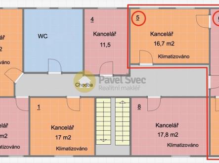 foto: 2 | Pronájem - kanceláře, 57 m²