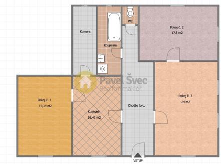 foto: 4 | Pronájem bytu, 3+1, 98 m²