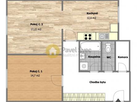 foto: 3 | Pronájem bytu, 2+1, 65 m²