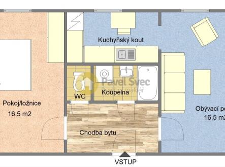 foto: 4 | Pronájem bytu, 2+kk, 51 m²