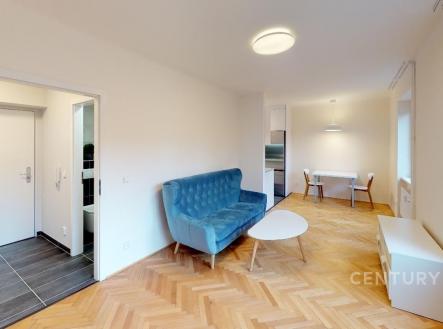 . | Pronájem bytu, 2+kk, 51 m²