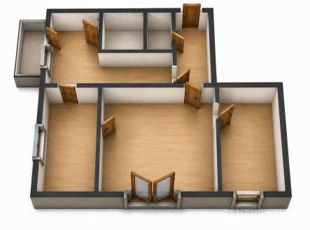 . | Prodej bytu, 3+1, 63 m²