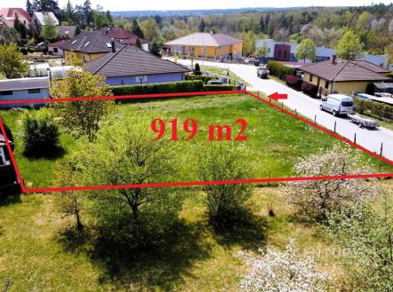 . | Pronájem - pozemek, zahrada, 919 m²