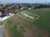 Prodej - pozemek pro bydlení, 1 700 m²