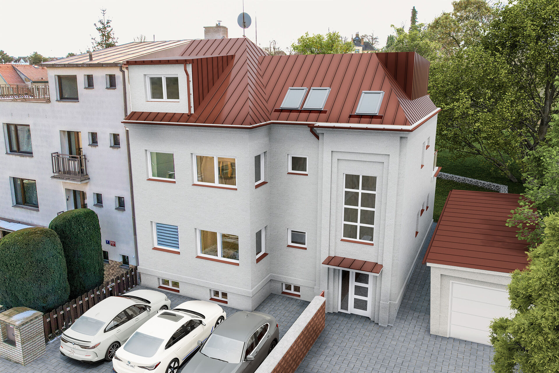 Vícegenerační rodinný dům, Praha-Ruzyně