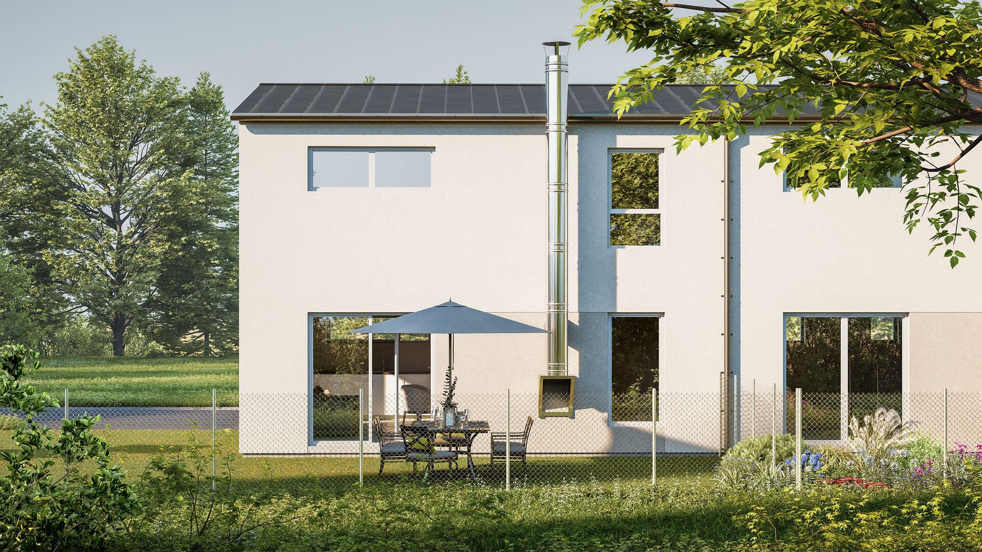 Novostavba 4+1 s terasou a zahradou v Květnici